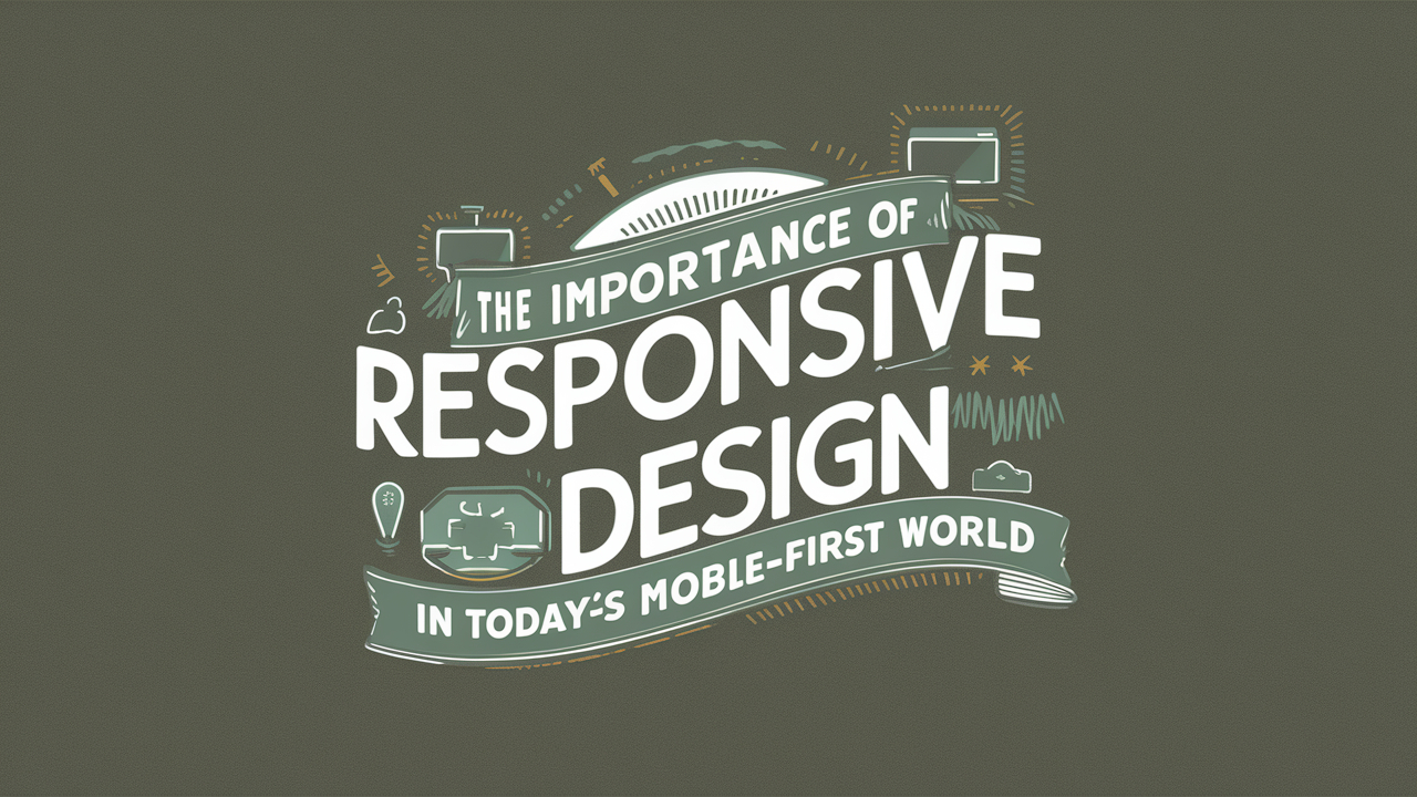 The Importance of Responsive Design in Today's Mobile-First World